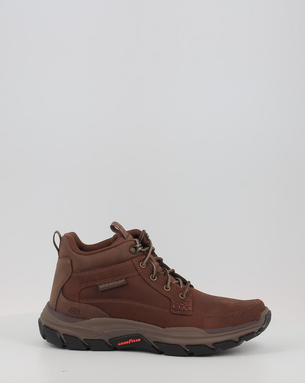 Botines Skechers RELAXED FIT: RESPECTED – BOSWELL 204454 cuero talla 42