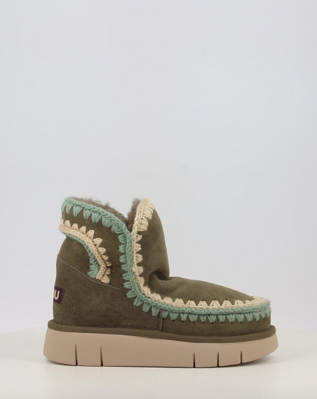 Botas Mou BOUNCE BOOT OVERSTITCHING verde