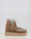 Botas Mou BOUNCE BOOT BUCKLE STRAP taupe