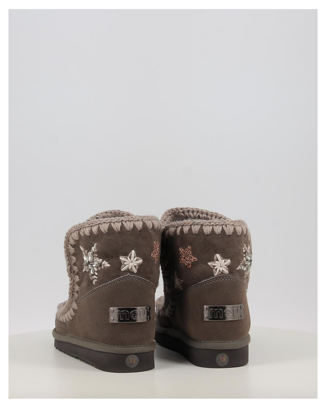 ESKIMO WOOL STARS RHINESTONES