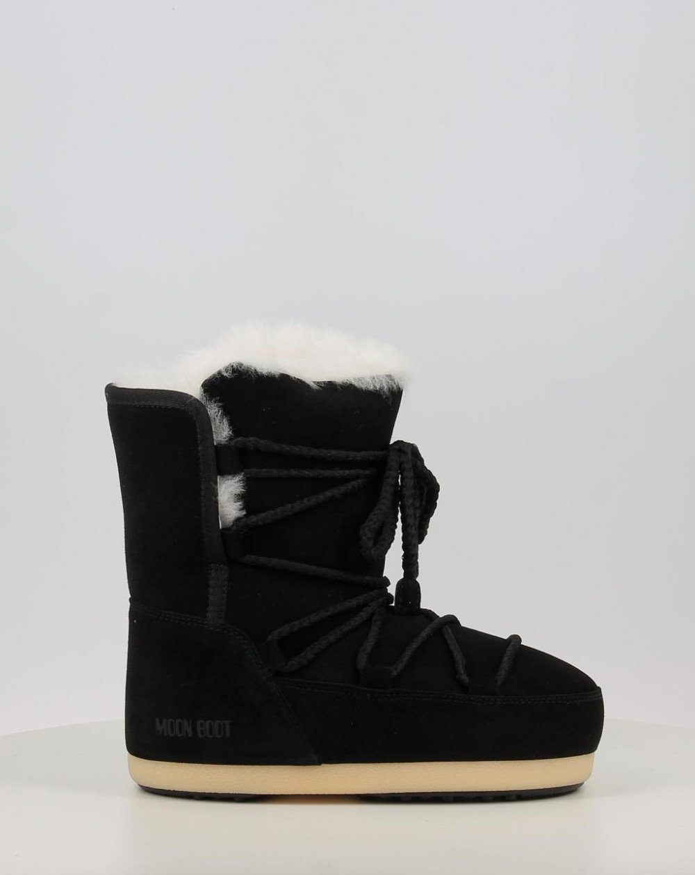 Botas Moon Boot MB EVX BOOT SUEDE / SHEARLING negro talla 39/40