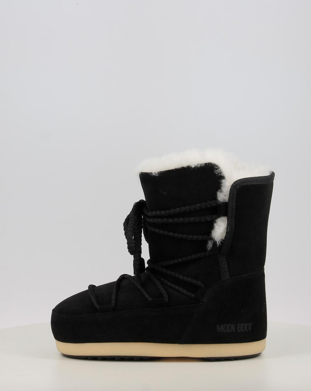 Botas Moon Boot MB EVX BOOT SUEDE / SHEARLING negro talla 39/40