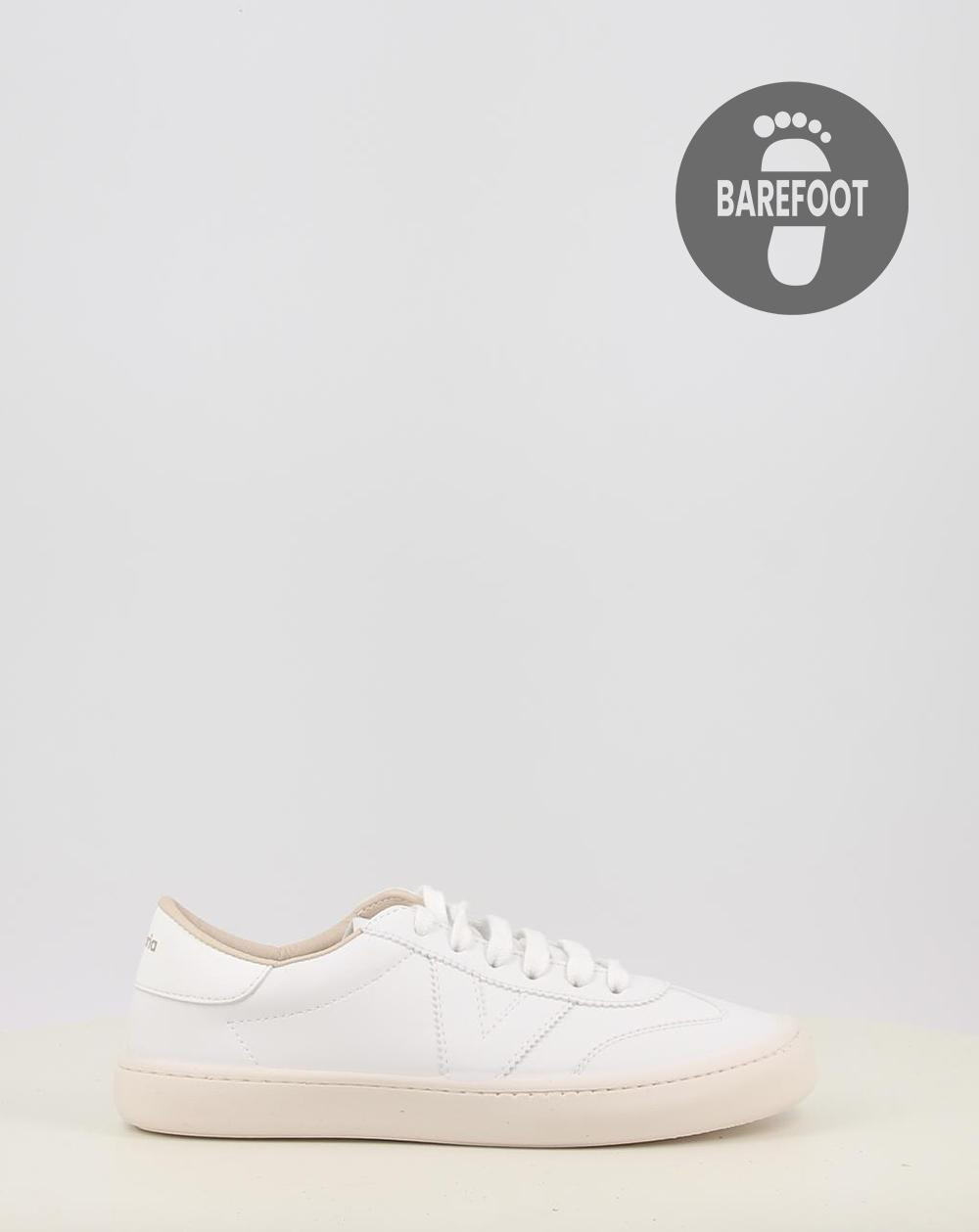 Zapatillas Victoria OLMO BAREFOOT EFECTO PIEL & SERRAJE 1186102 blanco talla 38