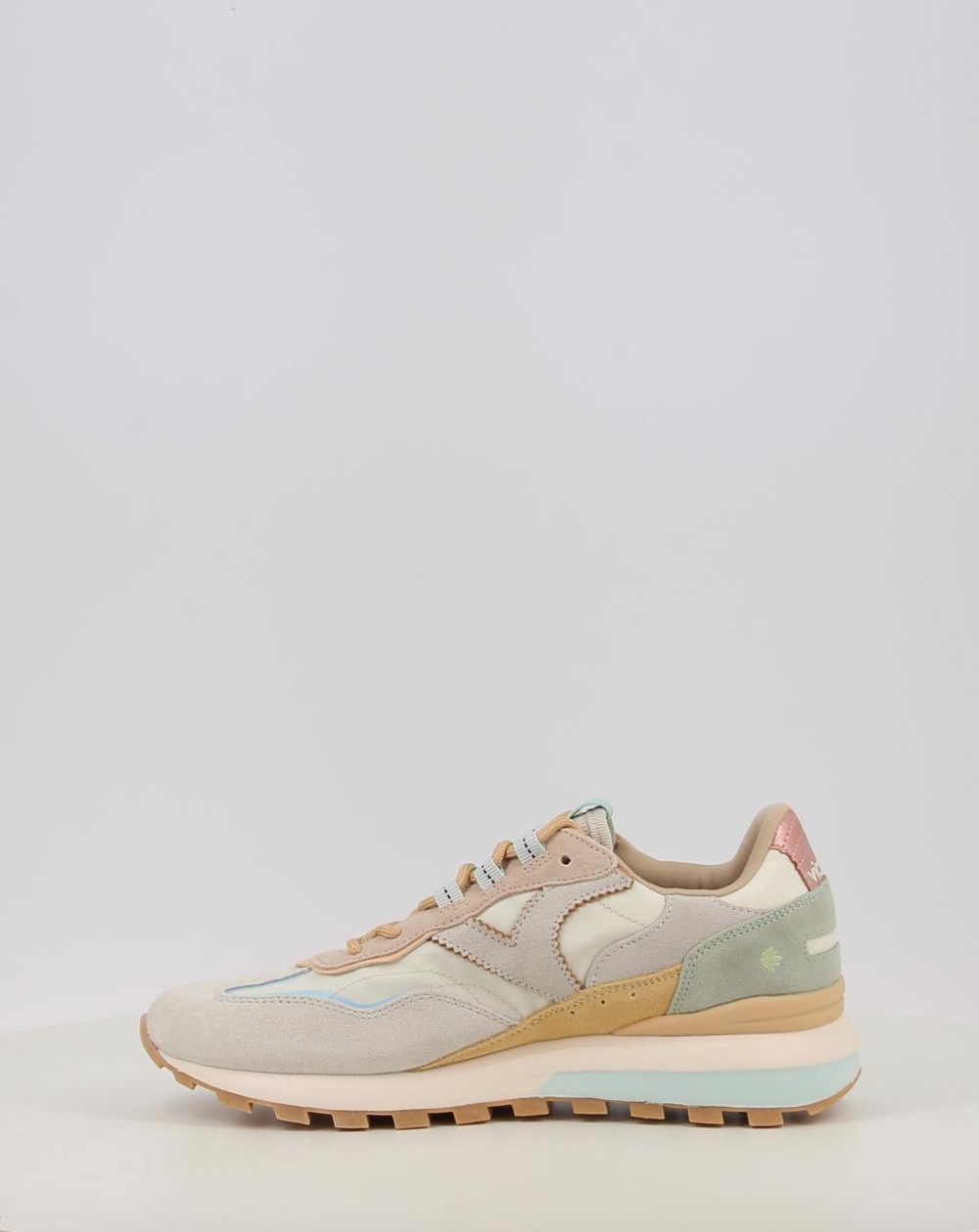 Zapatillas Victoria LUNA NYLON & SERRAJE 1156116 beig talla 36
