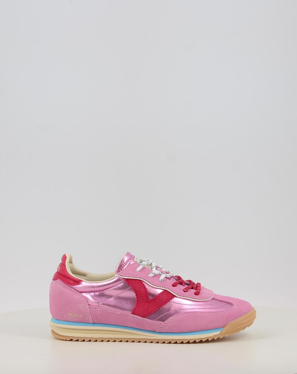 Zapatillas Victoria SATURNO NYLON & SERRAJE METAL 1158111 rosa talla 39