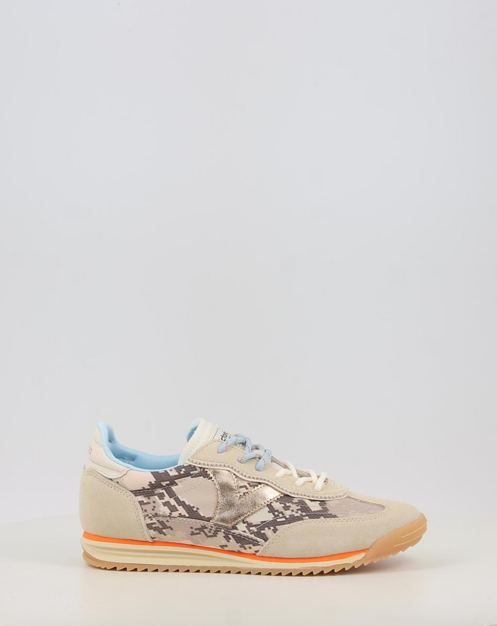 Zapatillas Victoria SATURNO SERPIENTE & SERRAJE 1158112 beig talla 38