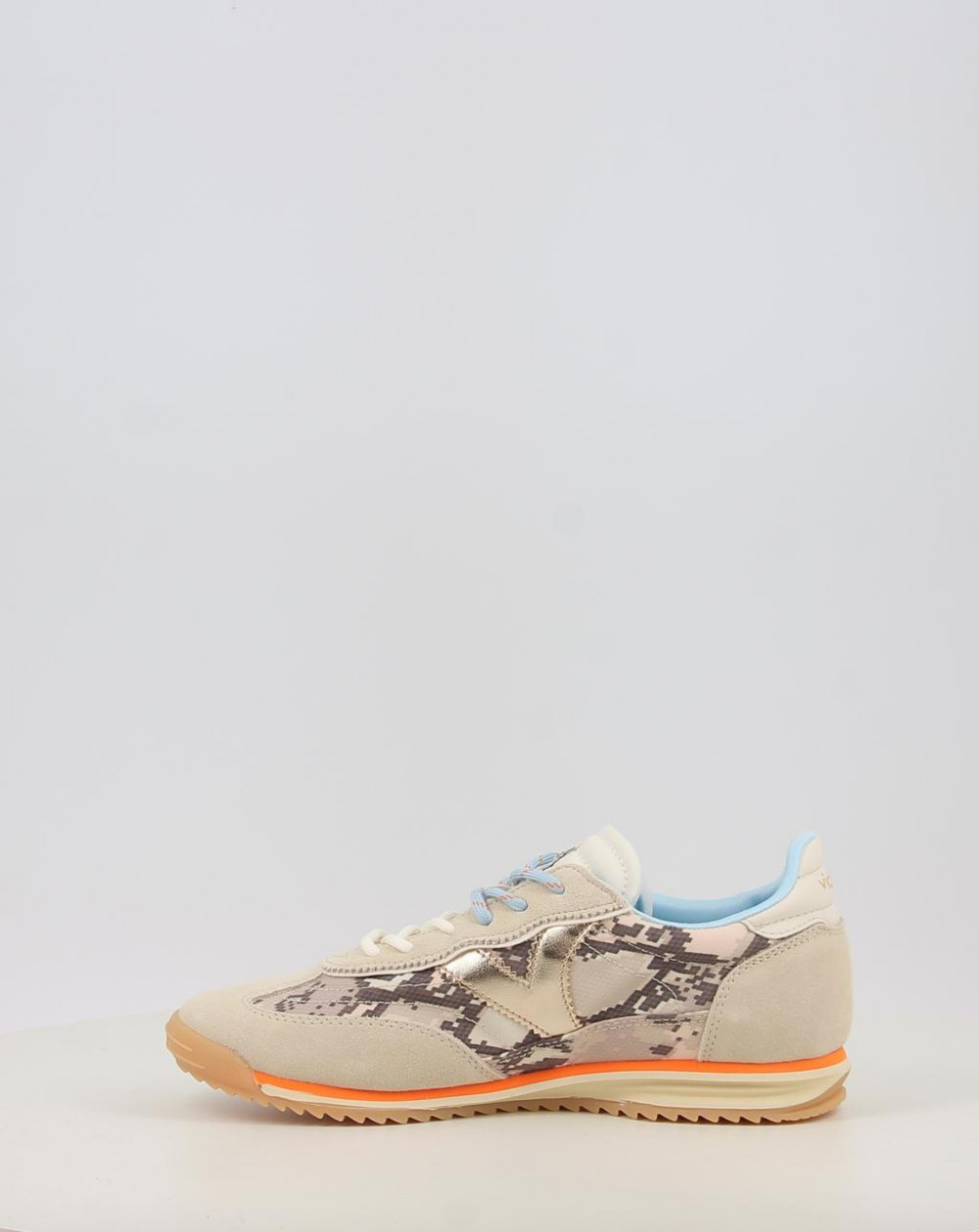 Zapatillas Victoria SATURNO SERPIENTE & SERRAJE 1158112 beig talla 38
