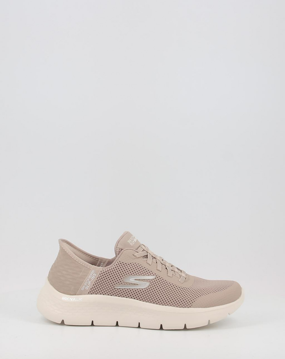 Zapatillas Skechers GO WALK FLEX – GRAND ENTRY 124836 taupe talla 37