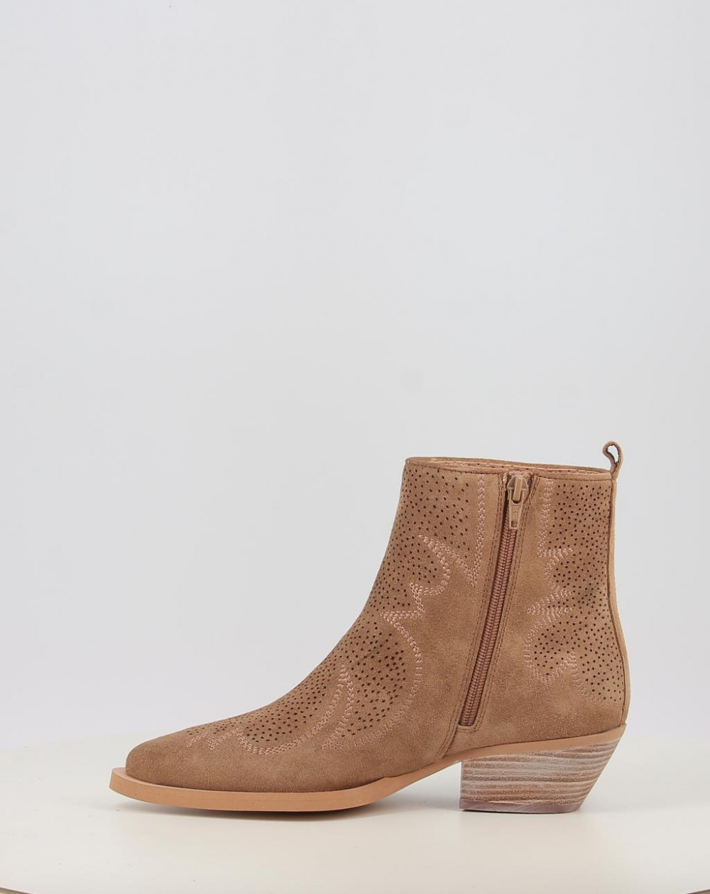 Botines Alpe WESTERN 5235 cuero talla 36