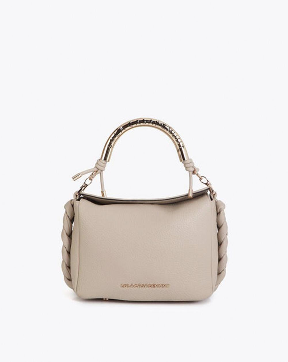 Bolsos Lola Casademunt LS2604018.001.U crema talla T/U