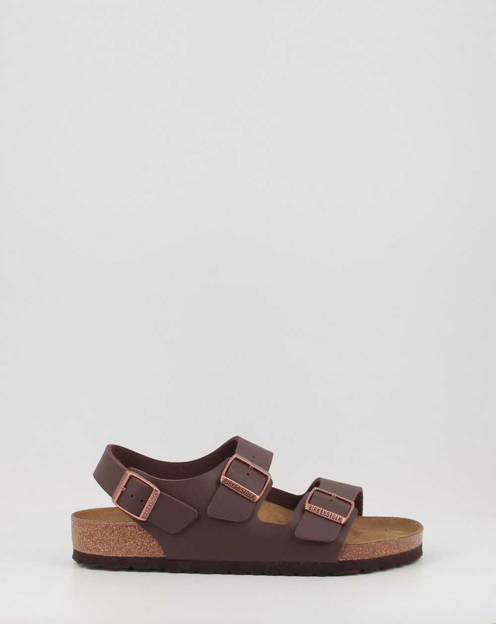 Sandalias birkenstock milano bf marrón 41 - marron