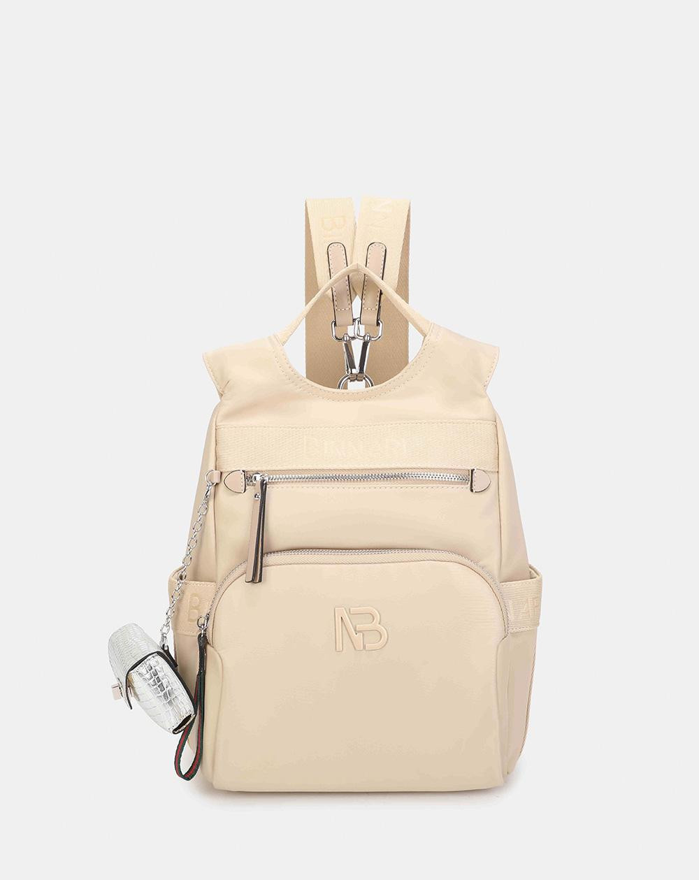 Mochilas binnari mora 21064 beig s/t - beig