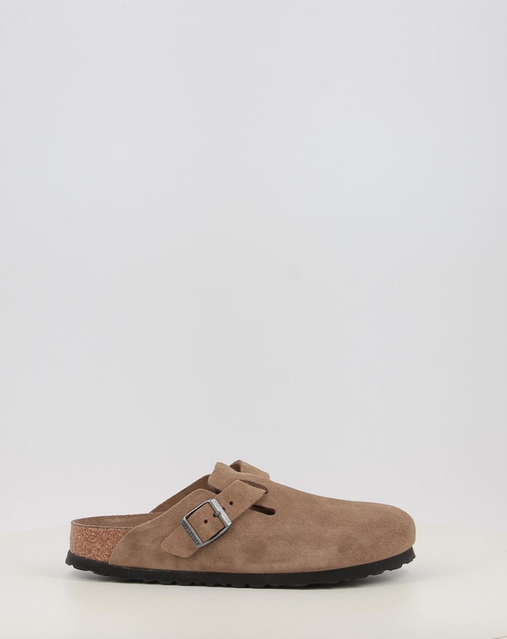 Zuecos Birkenstock BOSTON  SFB LEVE DARK TEA TONAL FB cuero talla 36