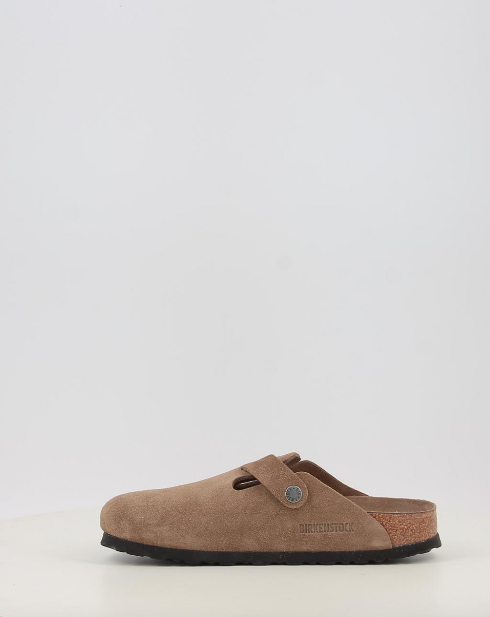 Zuecos Birkenstock BOSTON  SFB LEVE DARK TEA TONAL FB cuero talla 36