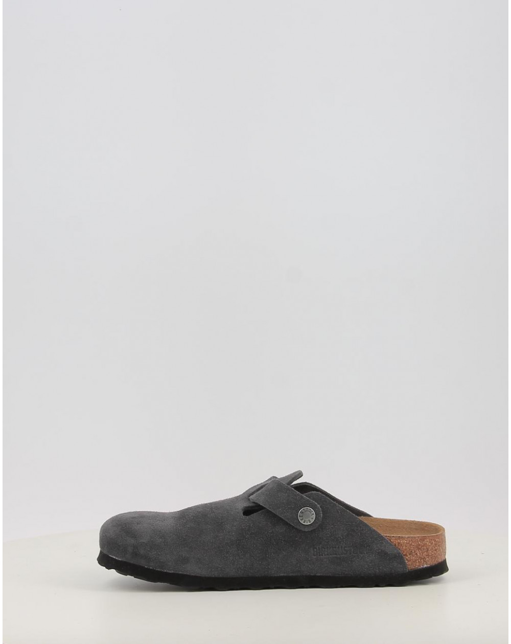 Zuecos Birkenstock Boston LEVE Charcoal gris talla 39