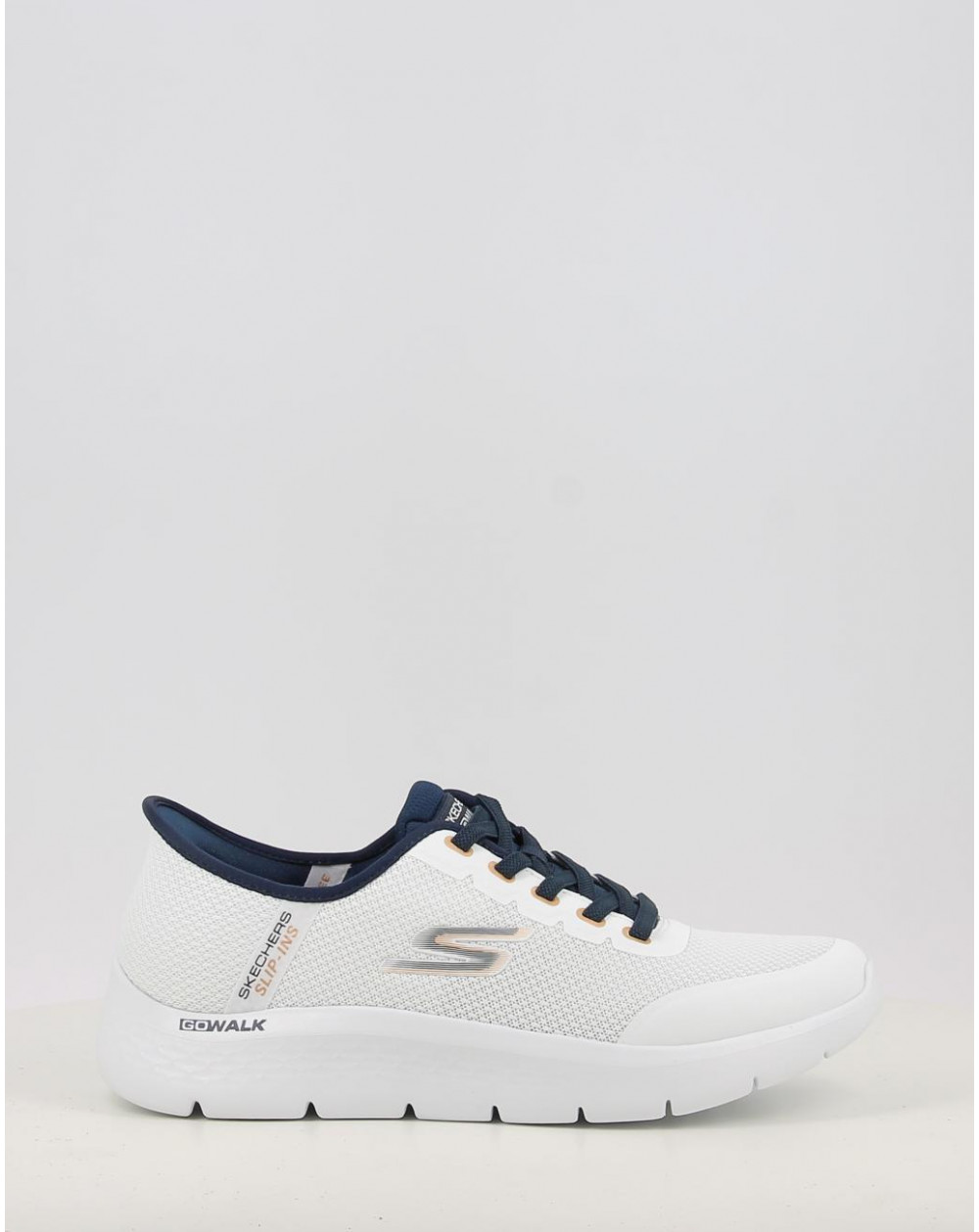 Zapatillas Skechers SLIP-INS: GO WALK FLEX – NETRO 216332 blanco talla 41