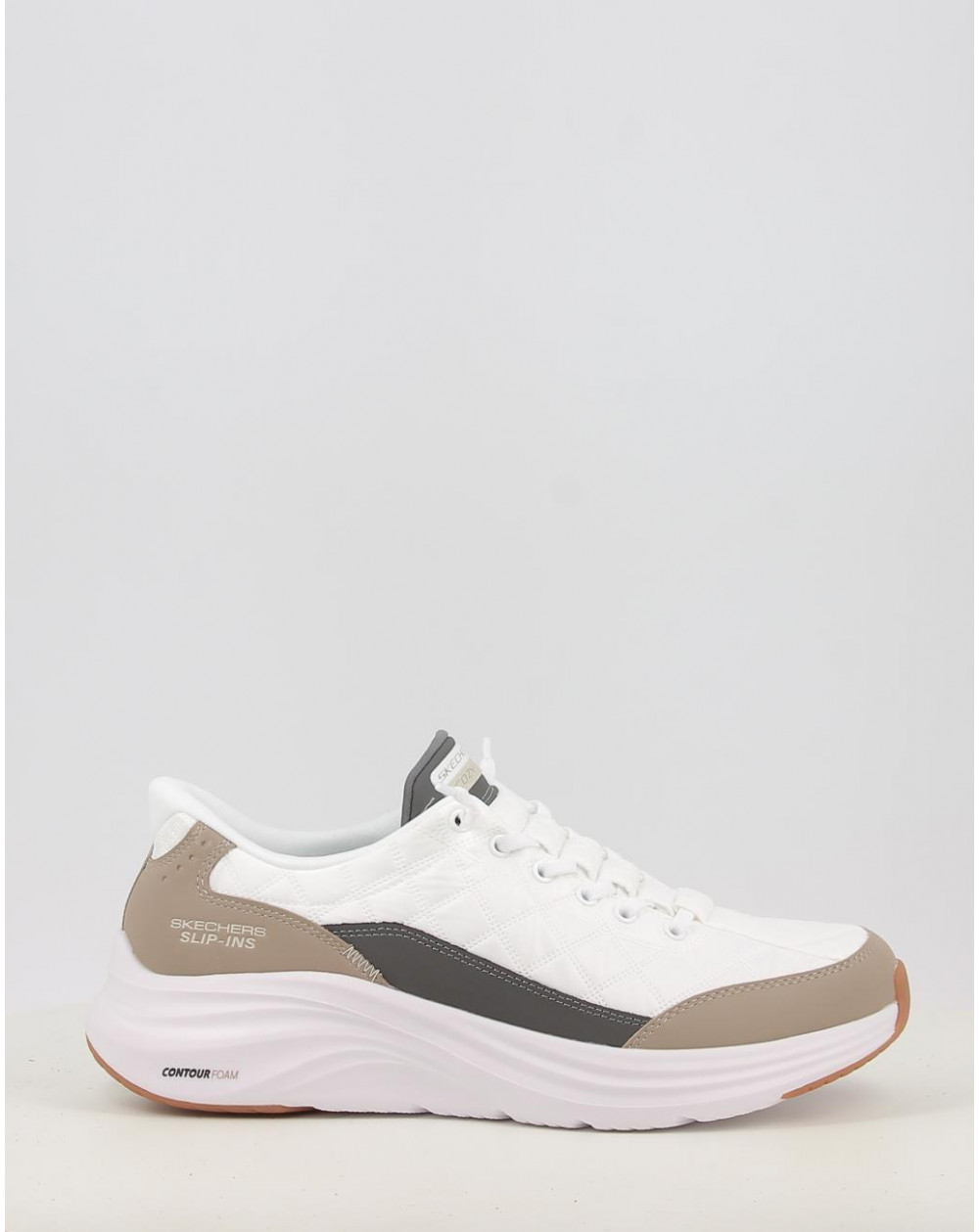 Zapatillas Skechers SLIP-INS: CONTOUR FOAM 232619 blanco talla 42