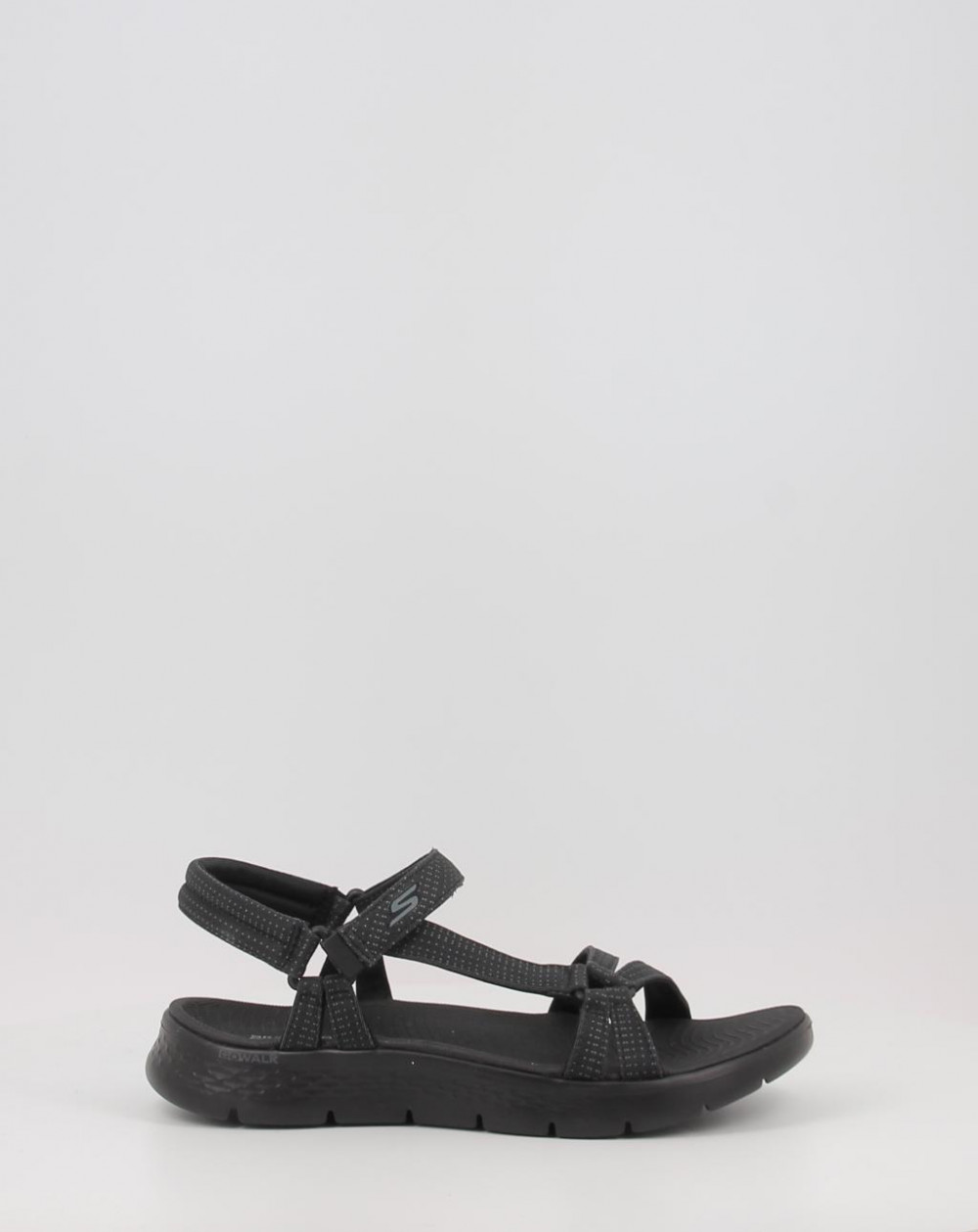 Sandalias Skechers GO WALK FLEX SANDAL – SUBLIME 141451 negro talla 41