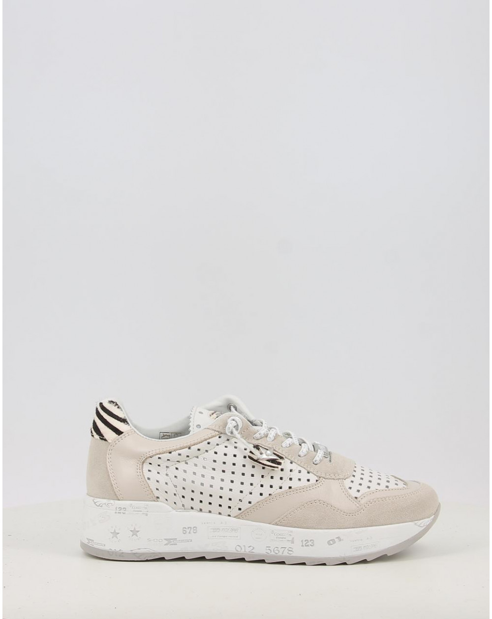 Zapatos deportivos Cetti 848 XL crema talla 36