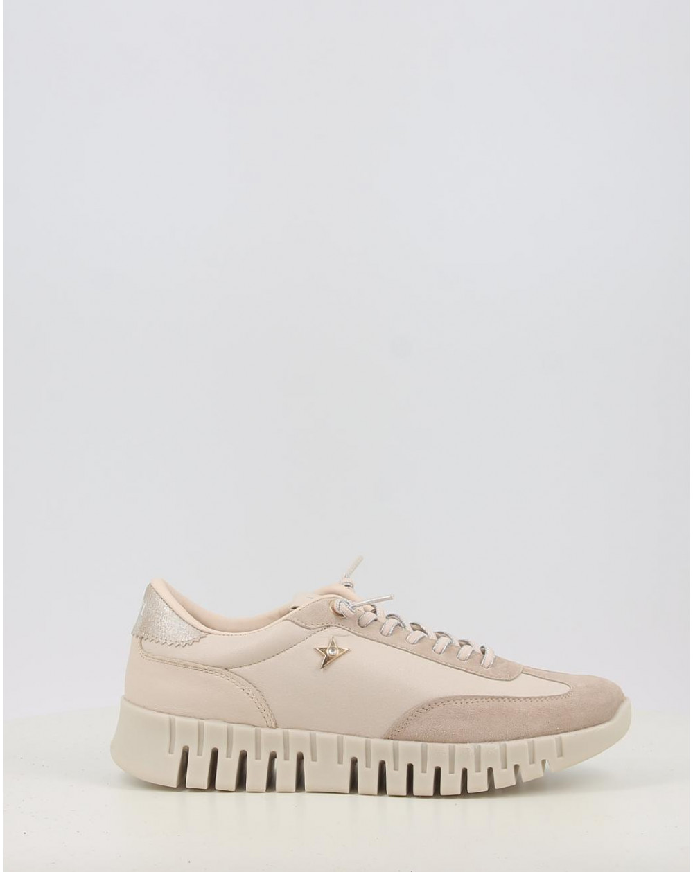 Zapatos deportivos Cetti 1381 beig talla 36