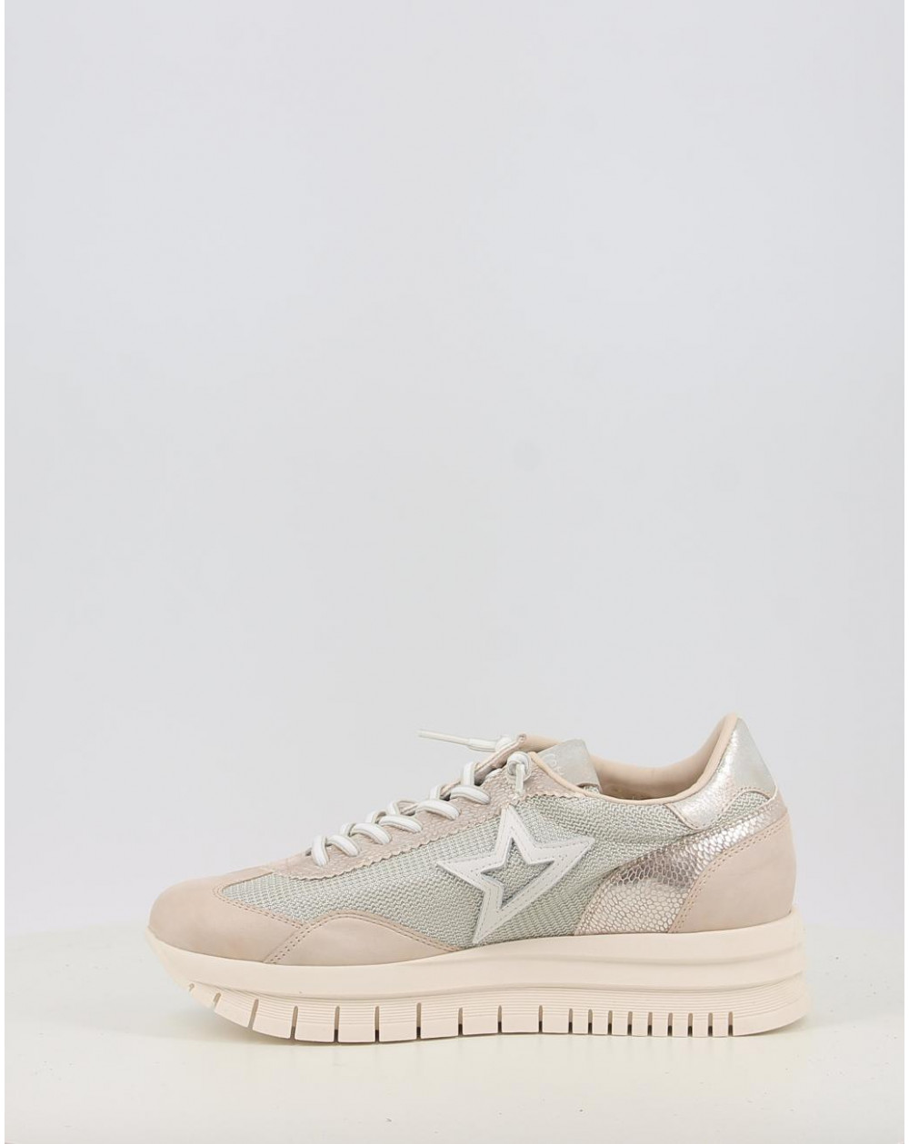Zapatos deportivos Cetti 1259 XL beig talla 37