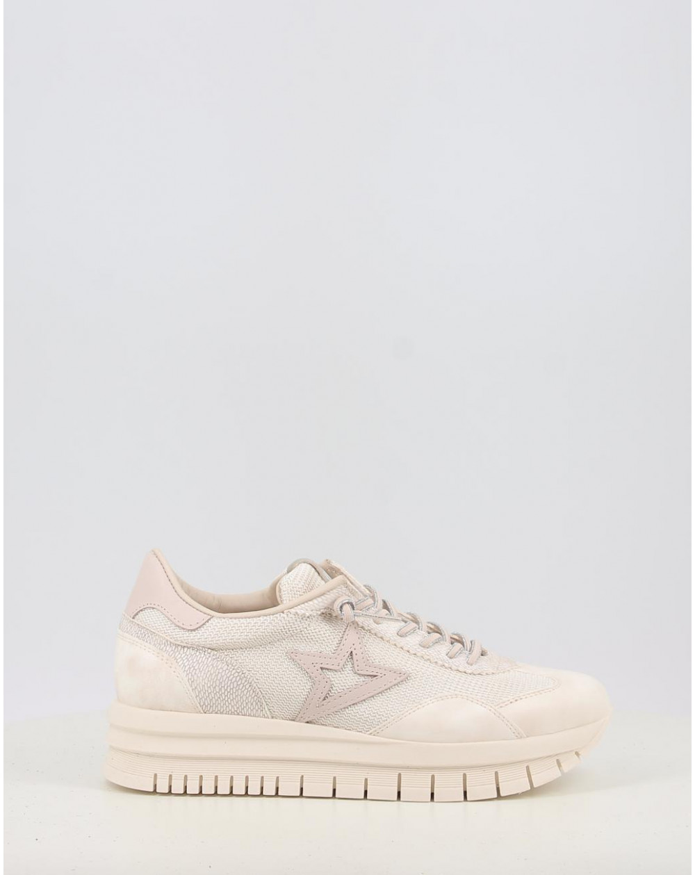 Zapatos deportivos Cetti 1259 XL crema talla 38