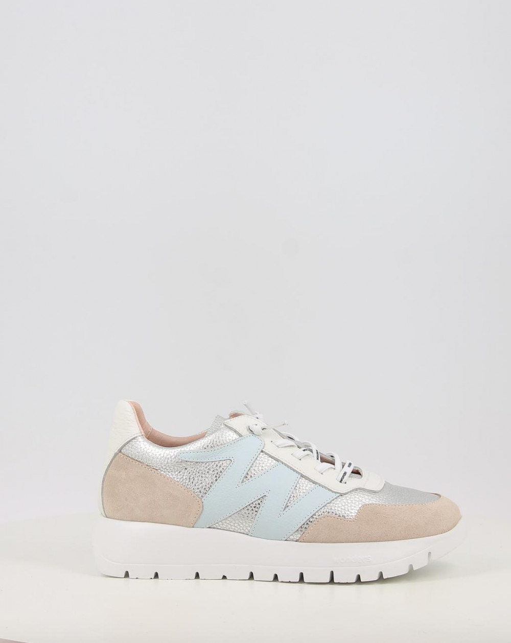 Zapatos deportivos Wonders ODISEI 01 plata talla 37