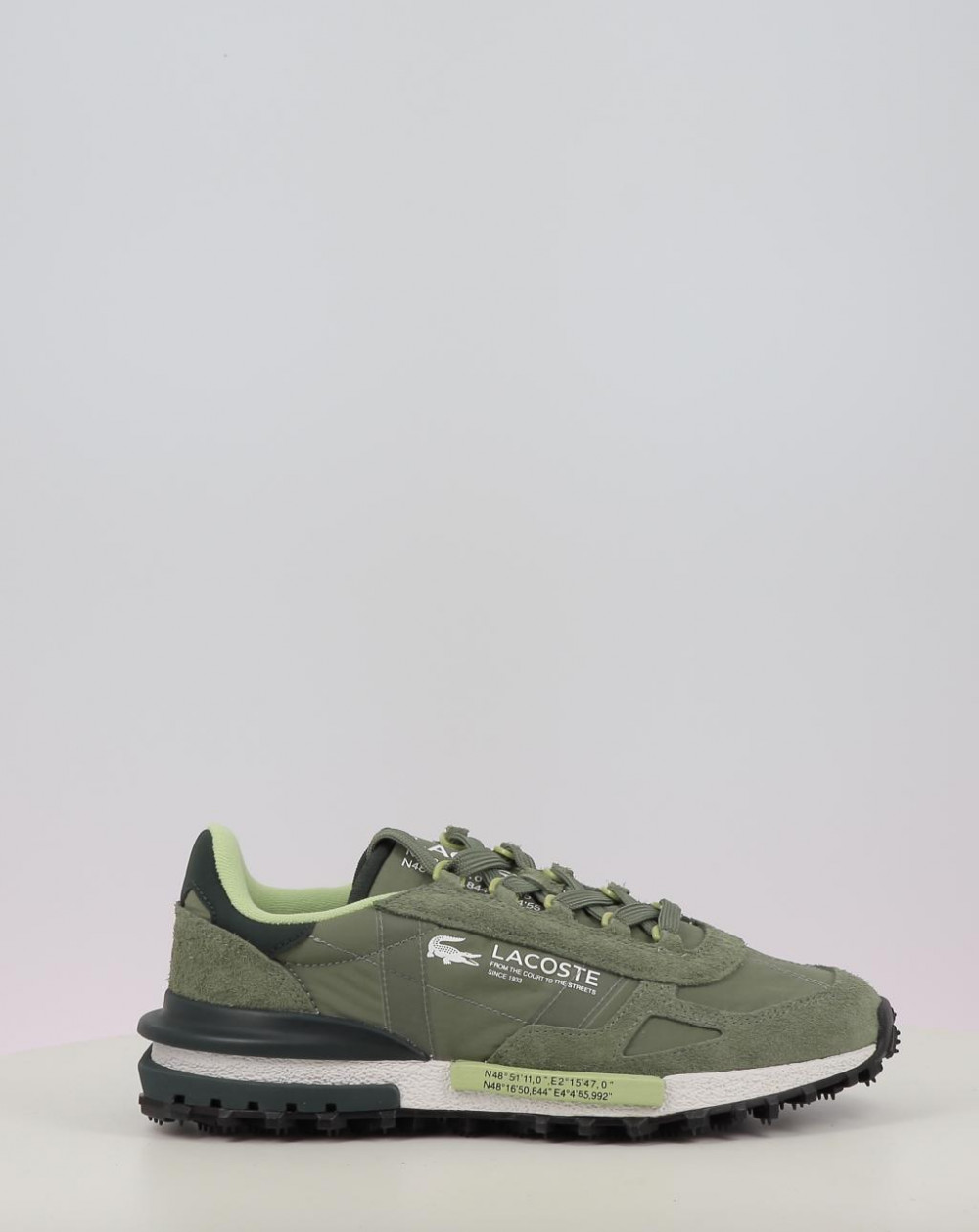 Zapatillas Lacoste ELITE ACTIVE kaki talla 41
