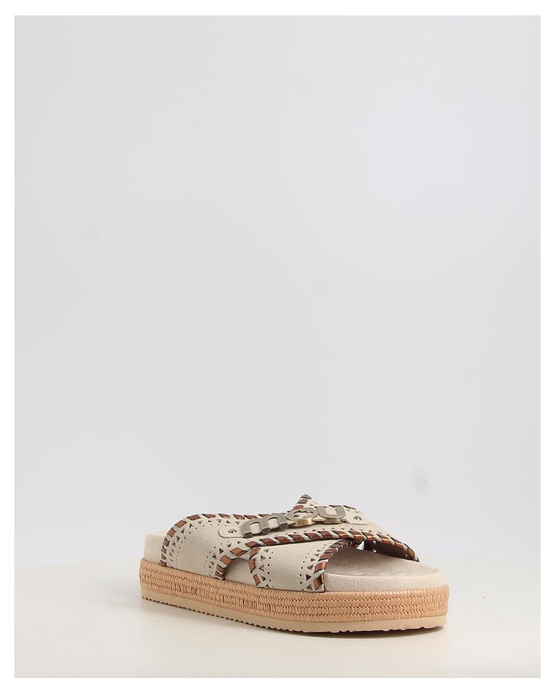 CRISS CROSS SANDAL METSTITCH