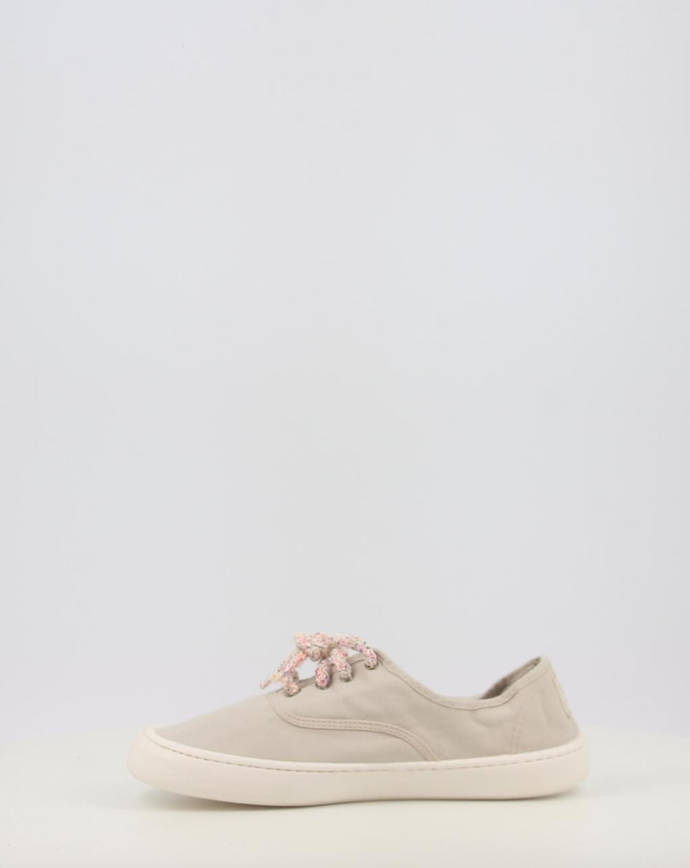 Calzado respetuoso Victoria OLMO BAREFOOT LONA TINTADA DREC beig talla 40
