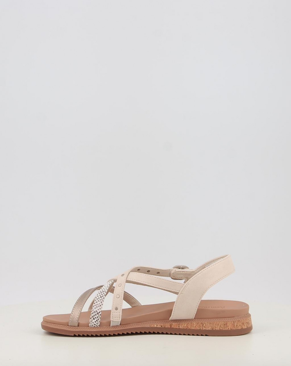 Sandalias Skechers DESERT KISS LOW 114713 crema talla 36