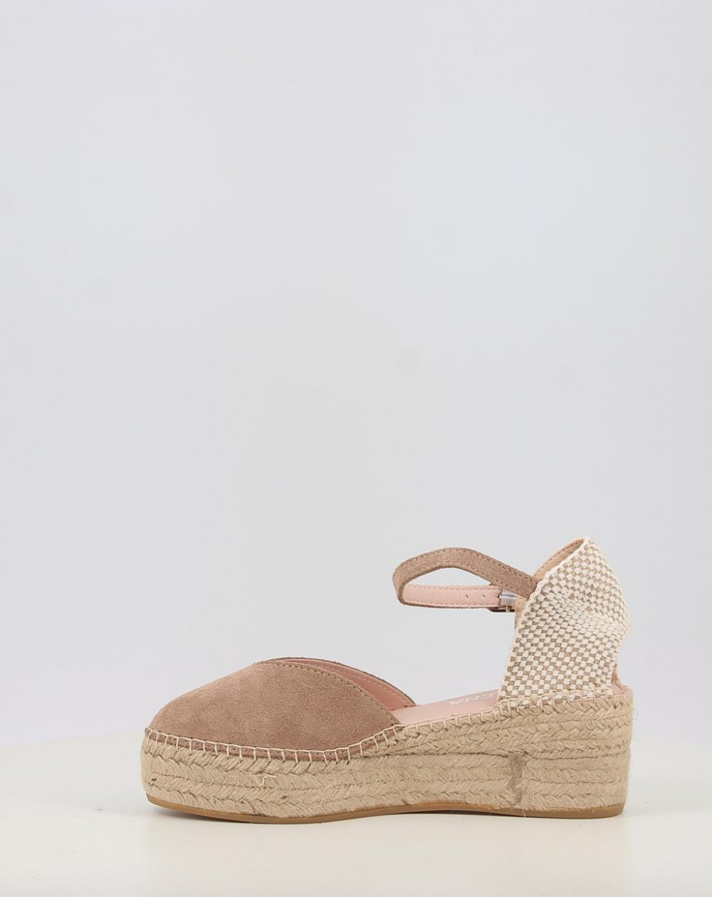 Alpargatas Macarena JAVA22 taupe talla 36