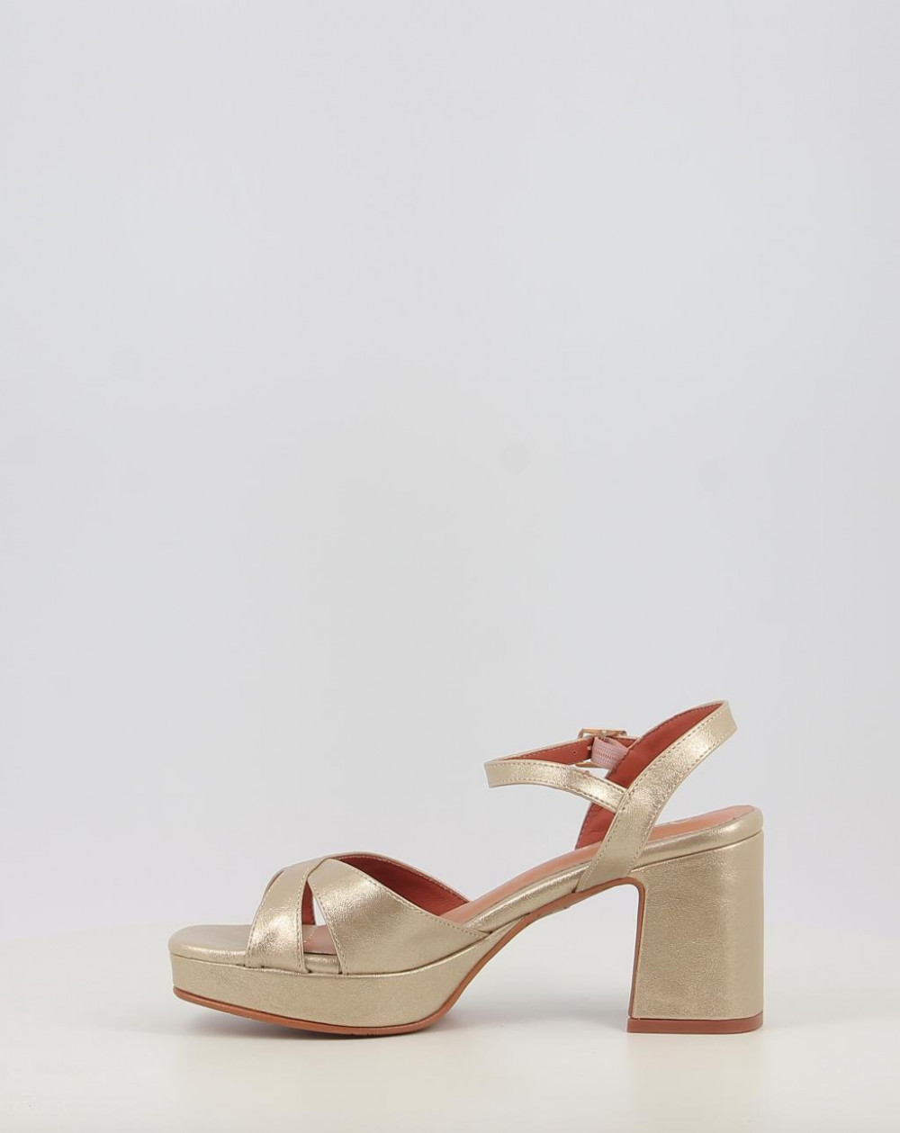Sandalias Oskarbi 2427P platino talla 36