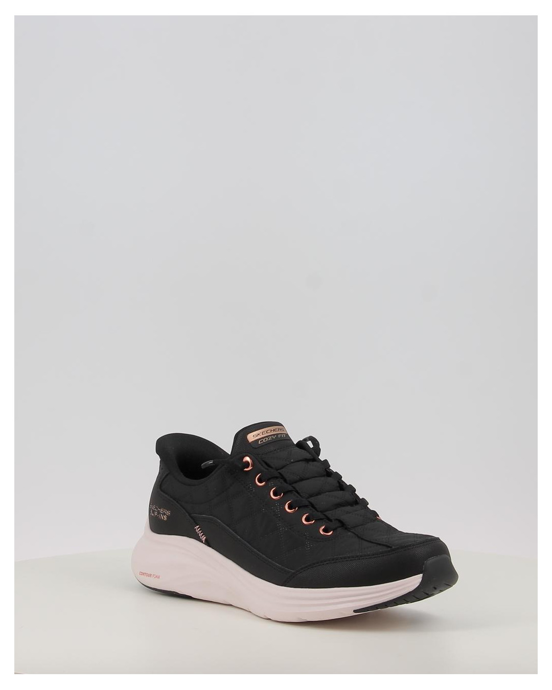 SKECHERS SLIP INS CONTOUR FOAM GOLDEN HOUR