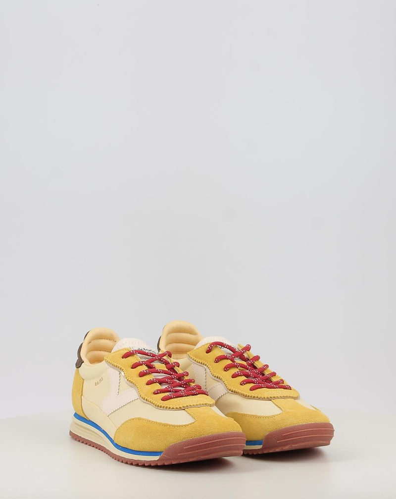 Zapatillas VICTORIA SATURNO NYLON & SERRAJE 1158110 amarillo