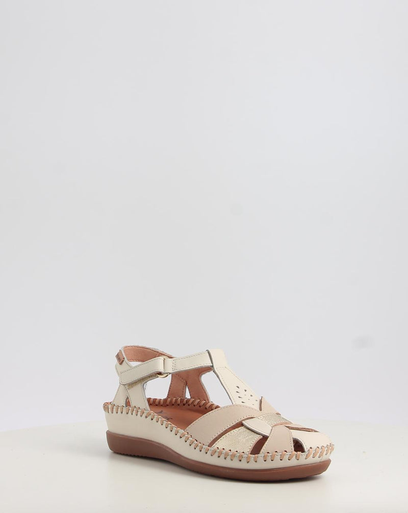 Sandalias PIKOLINOS CADAQUES W8K-0847C1 crema