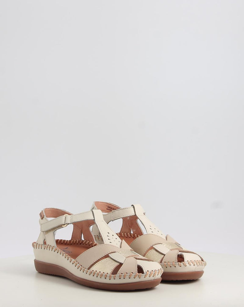 Sandalias PIKOLINOS CADAQUES W8K-0847C1 crema