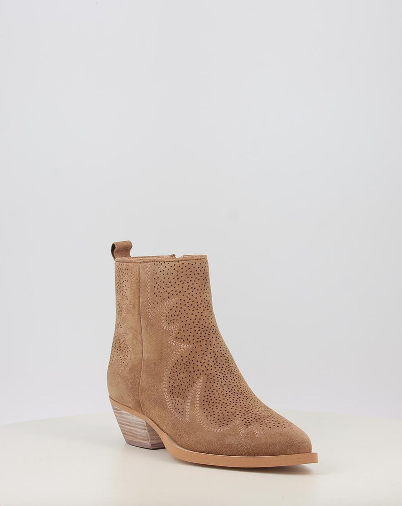 Botines ALPE WESTERN 5235 cuero