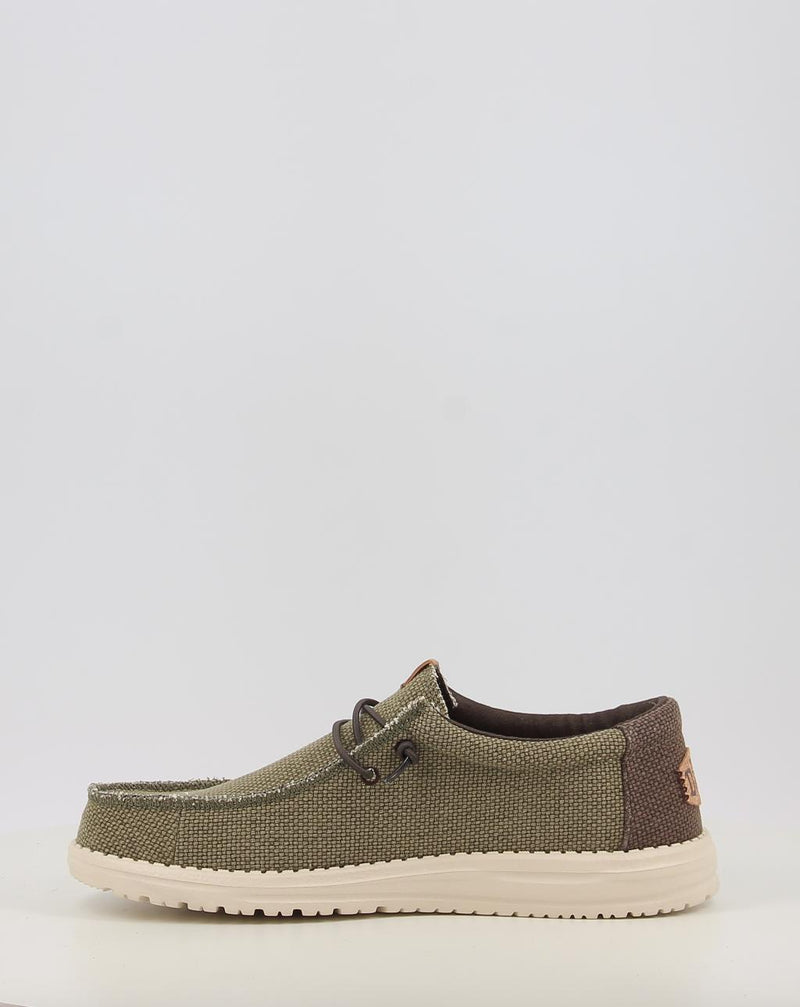 Nauticos HEY DUDE WALLY BRAIDED verde