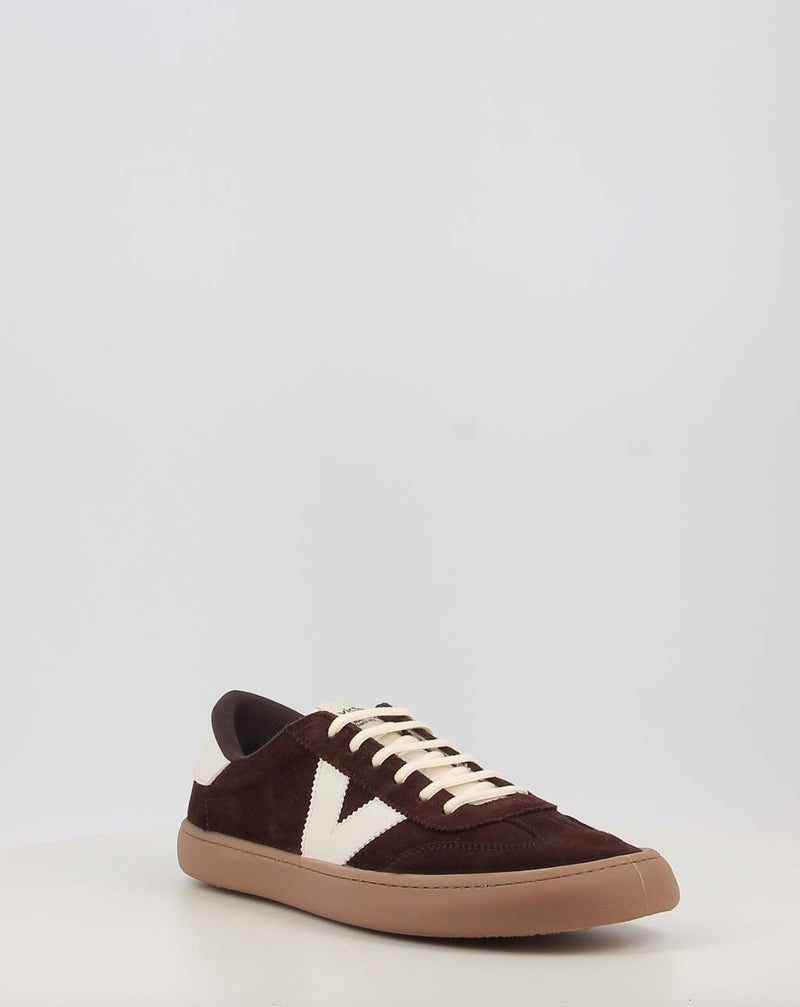 Zapatillas VICTORIA OLMO BAREFOOT EFECTO PIEL & SERRAJE 1186103 marrón