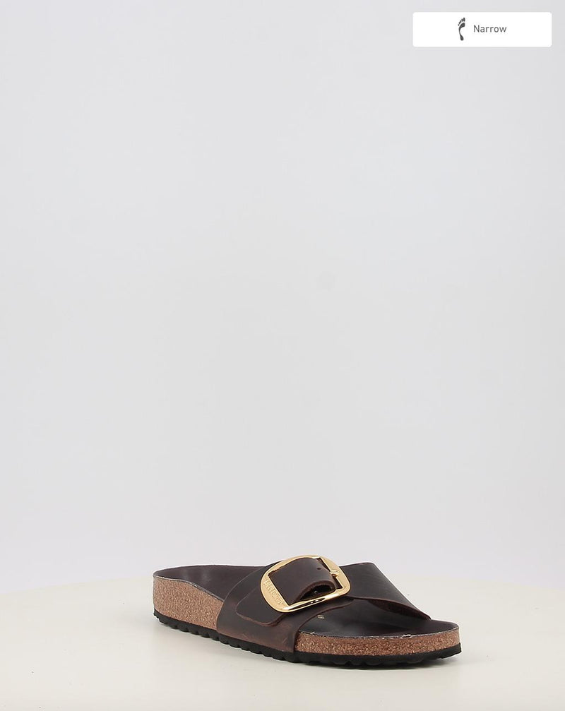 Sandalias BIRKENSTOCK Madrid Big Buckle LEOI Habana HEX marrón