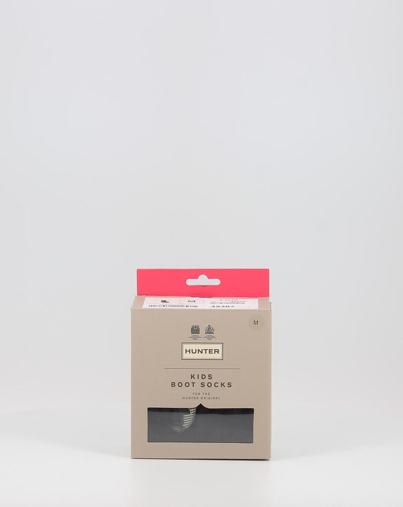 Calcetines HUNTER KIDS 6 STITCH CABLE negro