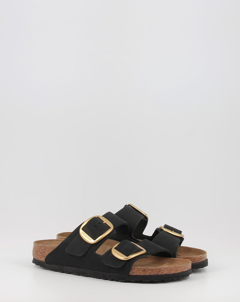 Sandalias BIRKENSTOCK ARIZONA BIG BUCKLE LENB negro