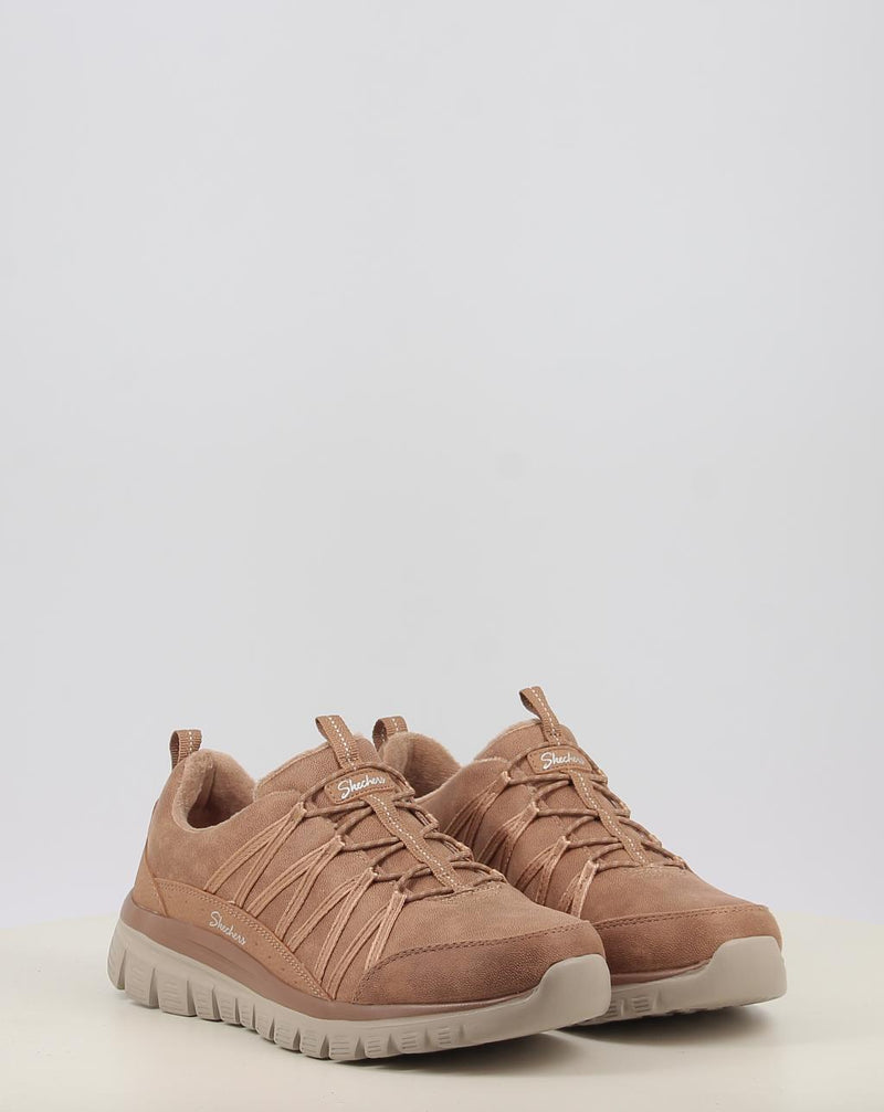 Zapatillas SKECHERS GRACEFUL - COZY HUG beig