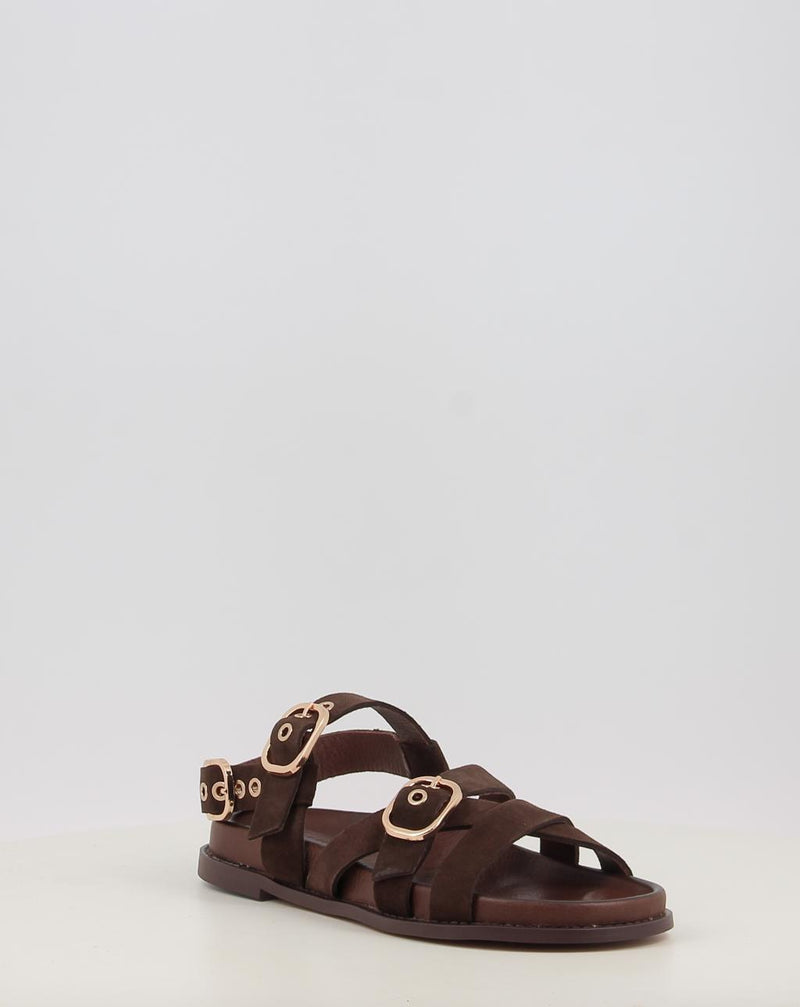 Sandalias INUOVO D51006 marrón