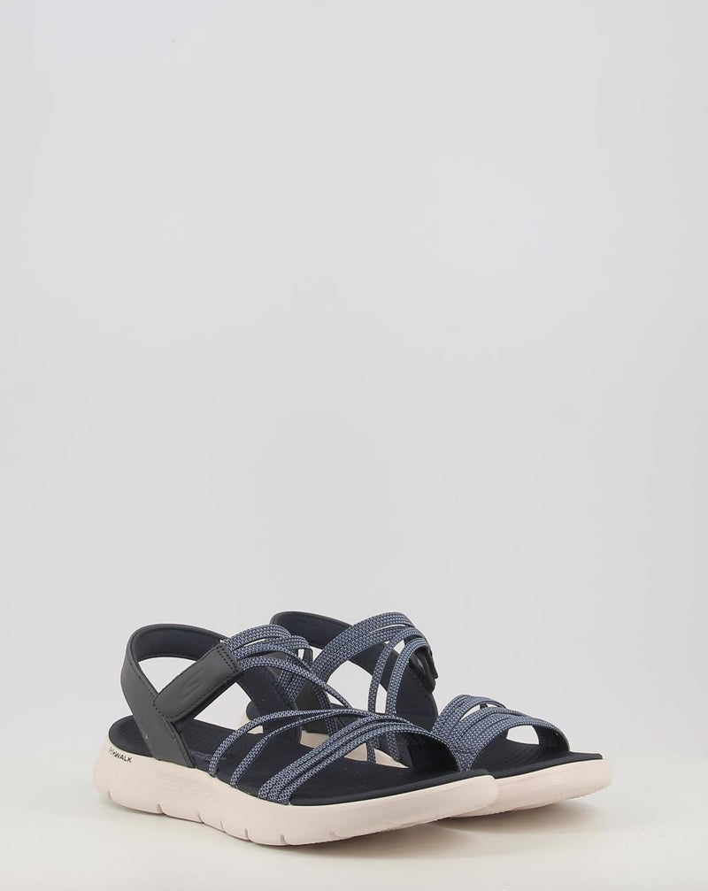 Sandalias SKECHERS GO WALK FLEX SANDAL - 141473 azul