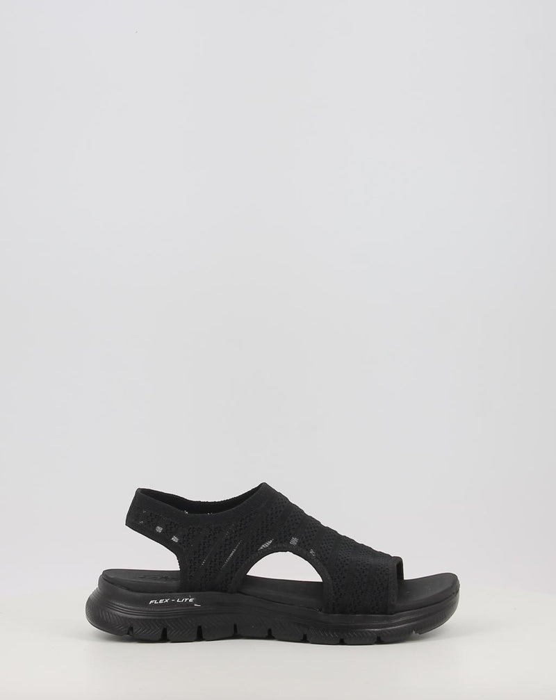 Sandalias SKECHERS FLEX APPEAL 4.0 - BOLDEST 119479 negro