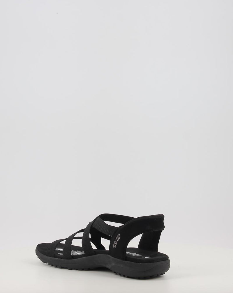 Sandalias SKECHERS SLIP-INS: REGGAE SLIM - STRETCH 163460 negro