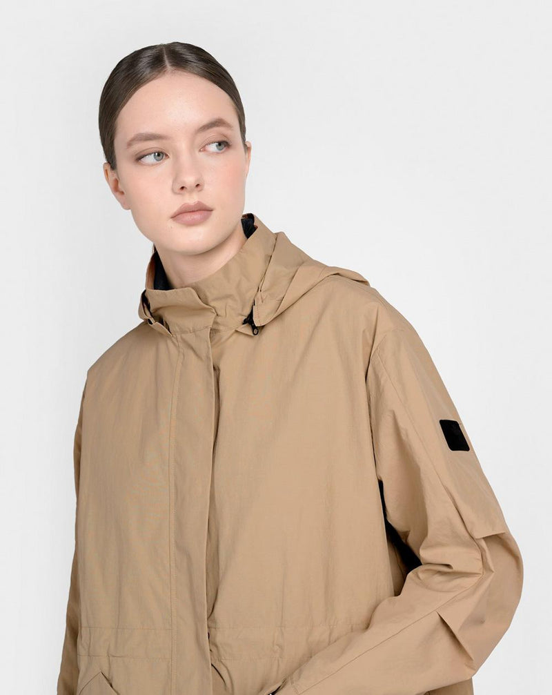 Chaquetas CANADIAN IRIS W HOOD GS226113 marrón
