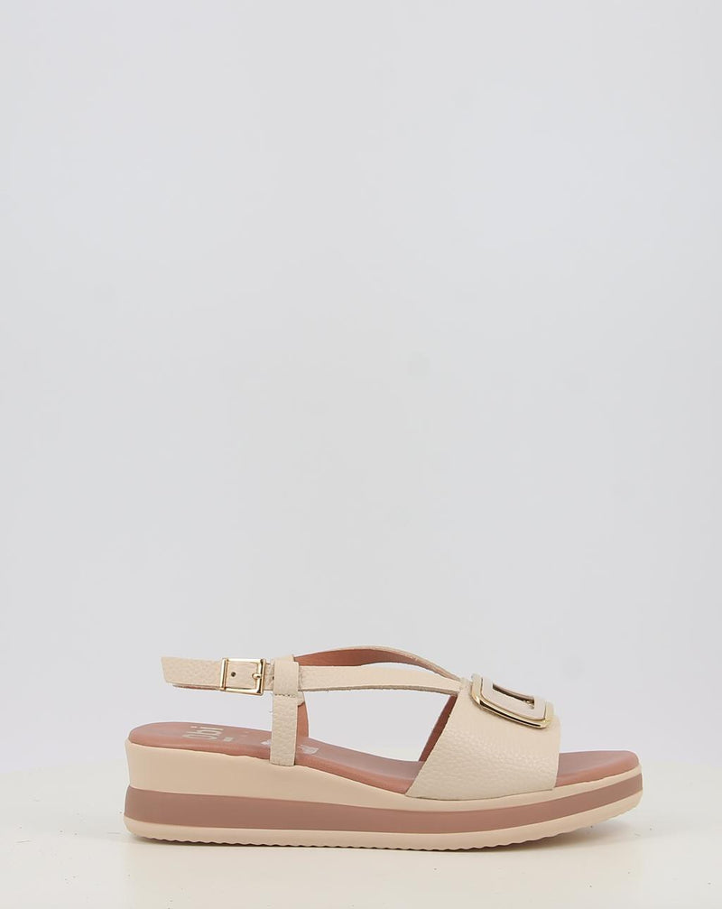 Sandalias OBI SHOES 6045 crema